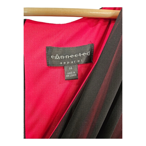 Y2K Midi Dress 14 Chiffon Dark Fairy Vamp Regency Babydoll Whimisgoth Hoco - Picture 4 of 12